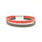 Red & Brown Thin Cork Bracelet